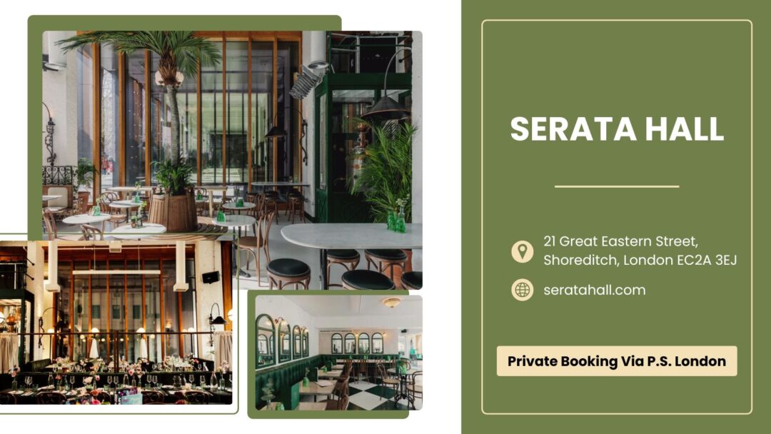 Private Dining Rooms East London - Serata Hall