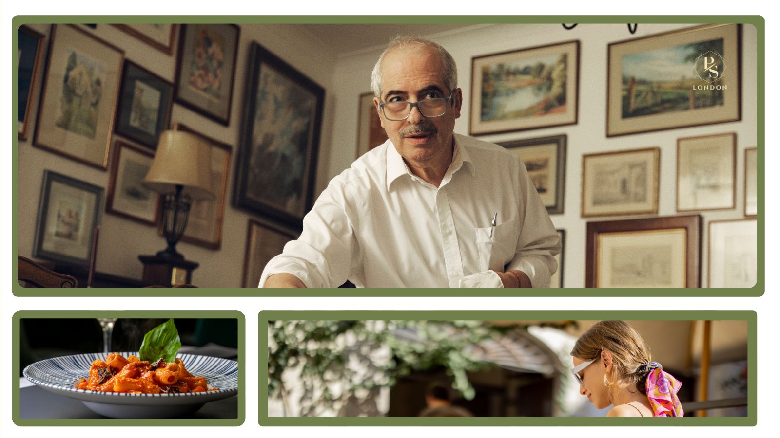 PS London concierge — Italian fine dining reservations London